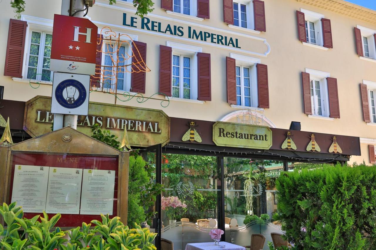 Hotel Logis Le Relais Imperial Saint-Vallier-de-Thiey Esterno foto