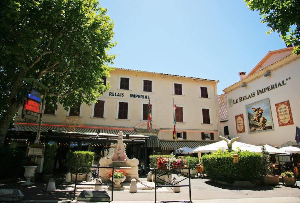 Hotel Logis Le Relais Imperial Saint-Vallier-de-Thiey Esterno foto